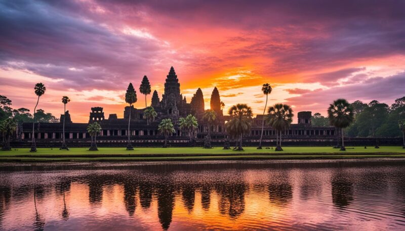 Angkor Wat sunrise tour