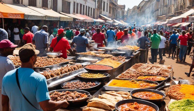 Mozambican street food